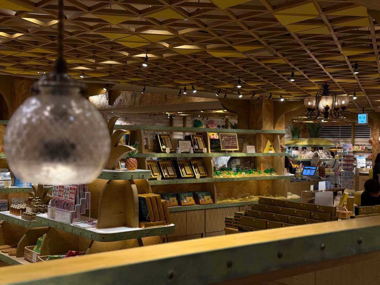 お土産コーナーの様子