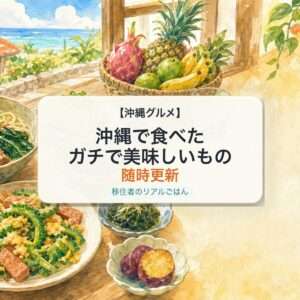 沖縄で食べたガチで美味しいもの 随時更新
