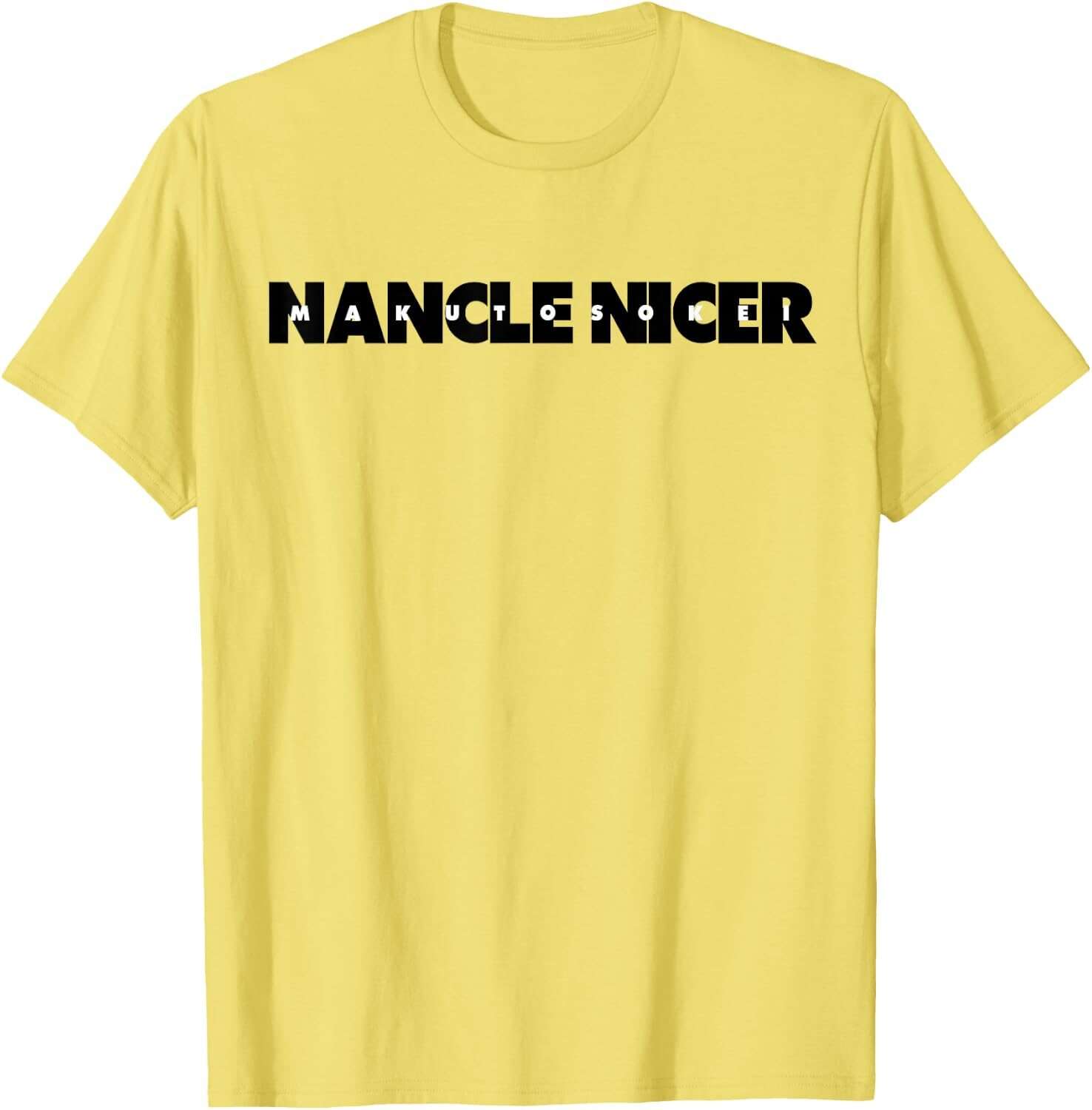 NANCLE NICER / Stencil イエロー 商品写真