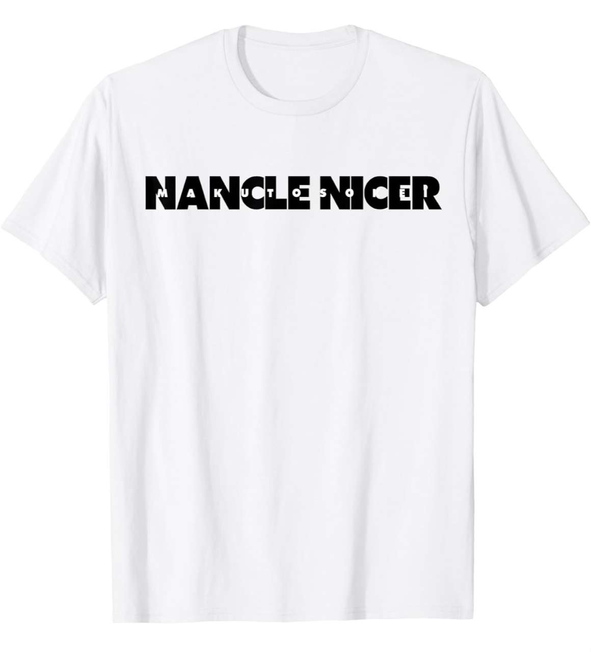 NANCLE NICER / Stencil ベーシックTシャツ